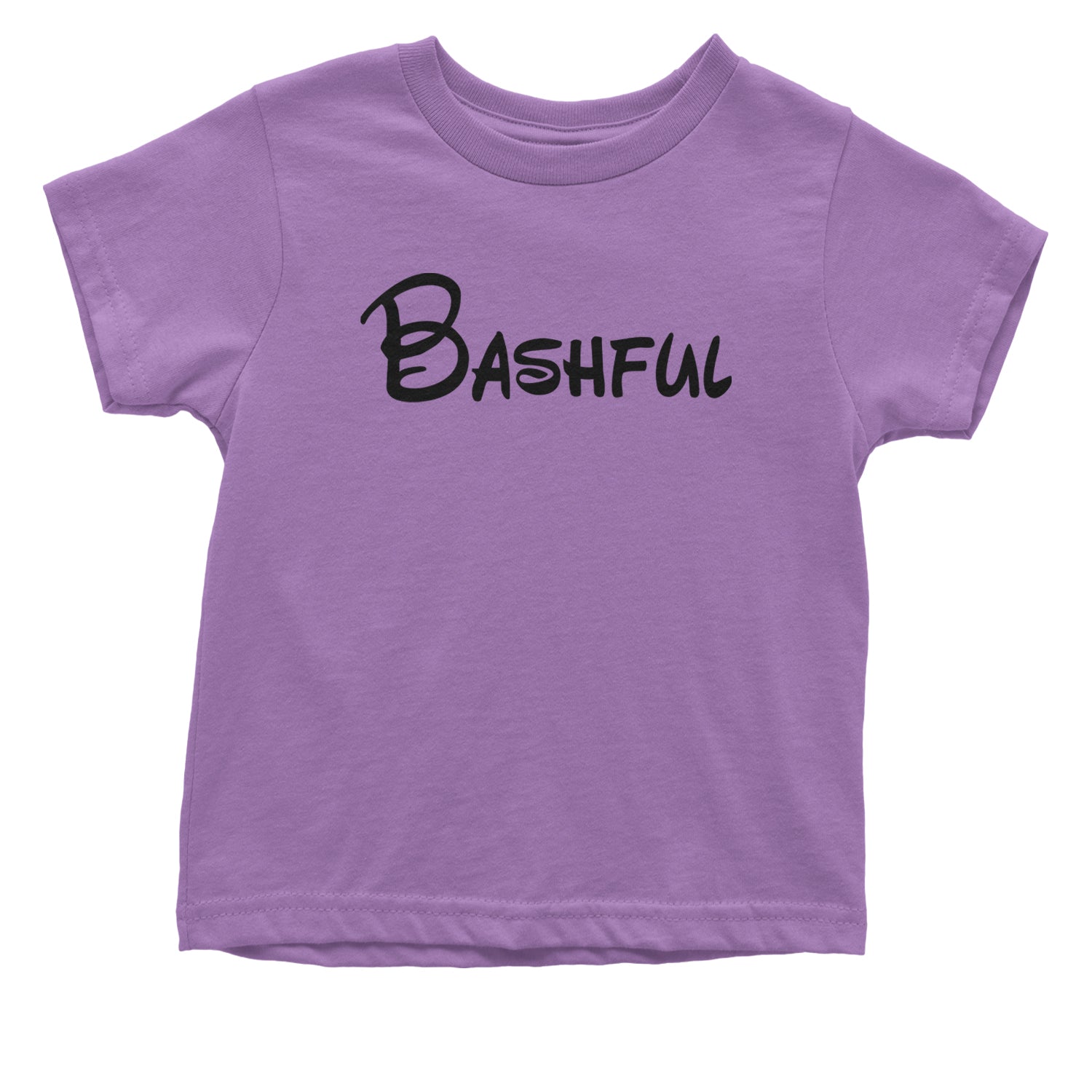 Bashful - 7 Dwarfs Costume Infant One-Piece Romper Bodysuit and Toddler T-shirt Lavender