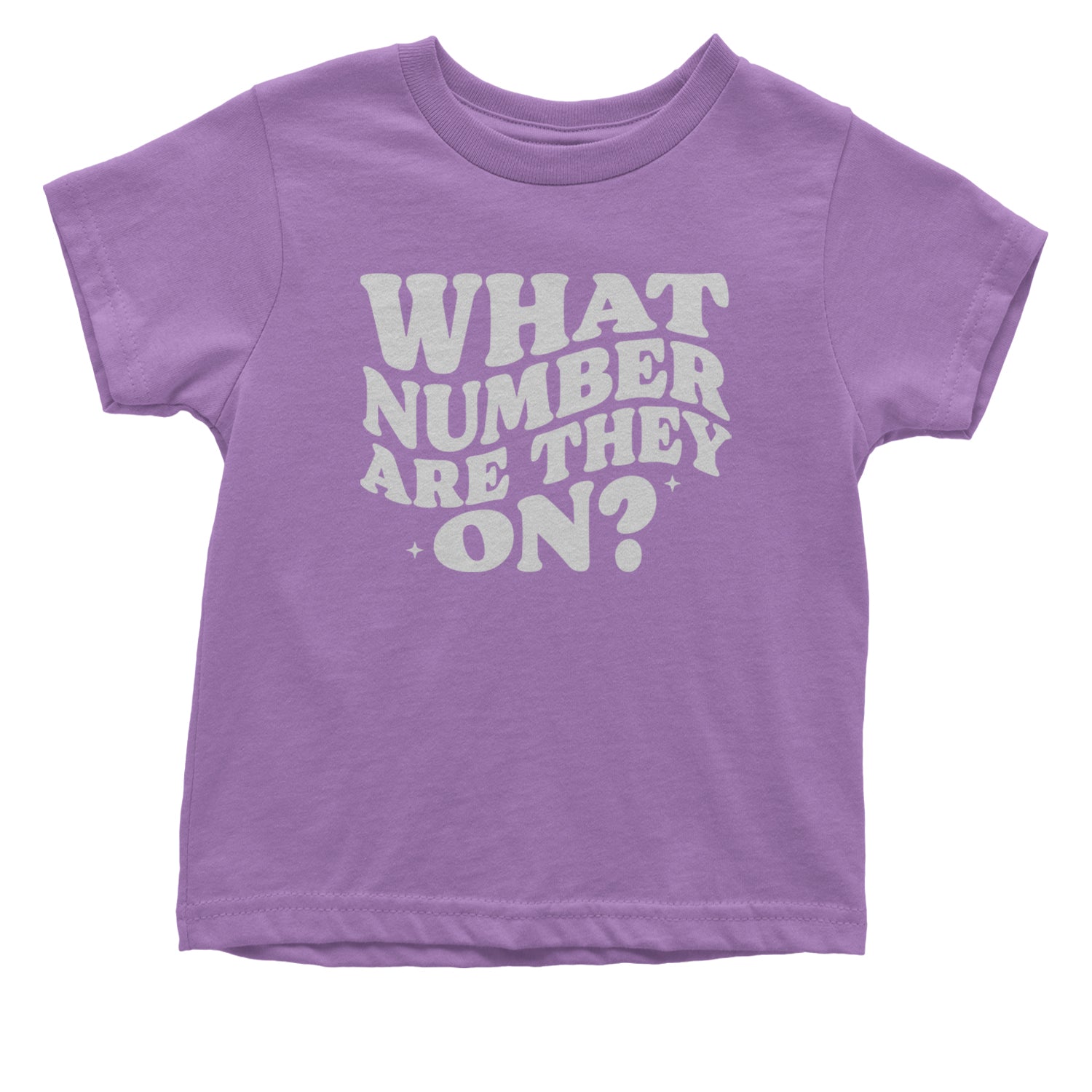 What Number Are They On Dance Infant One-Piece Romper Bodysuit and Toddler T-shirt Lavender