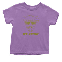We Coming Coach Prime Colorado Infant One-Piece Romper Bodysuit and Toddler T-shirt Lavender
