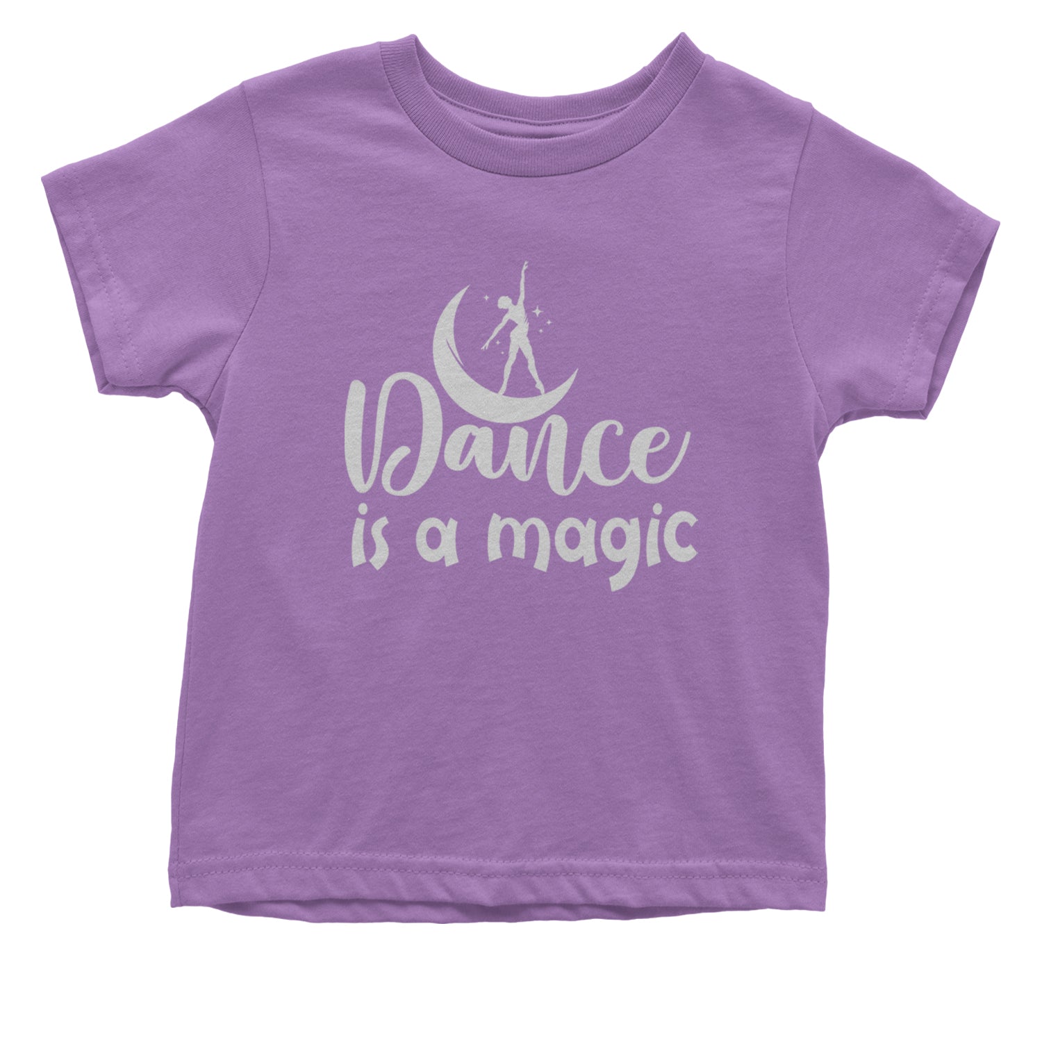 Dance Is Magic Infant One-Piece Romper Bodysuit and Toddler T-shirt Lavender