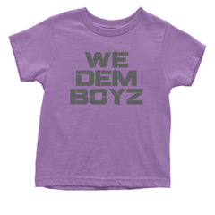 WE Dem Boys Dallas  Infant One-Piece Romper Bodysuit and Toddler T-shirt Lavender