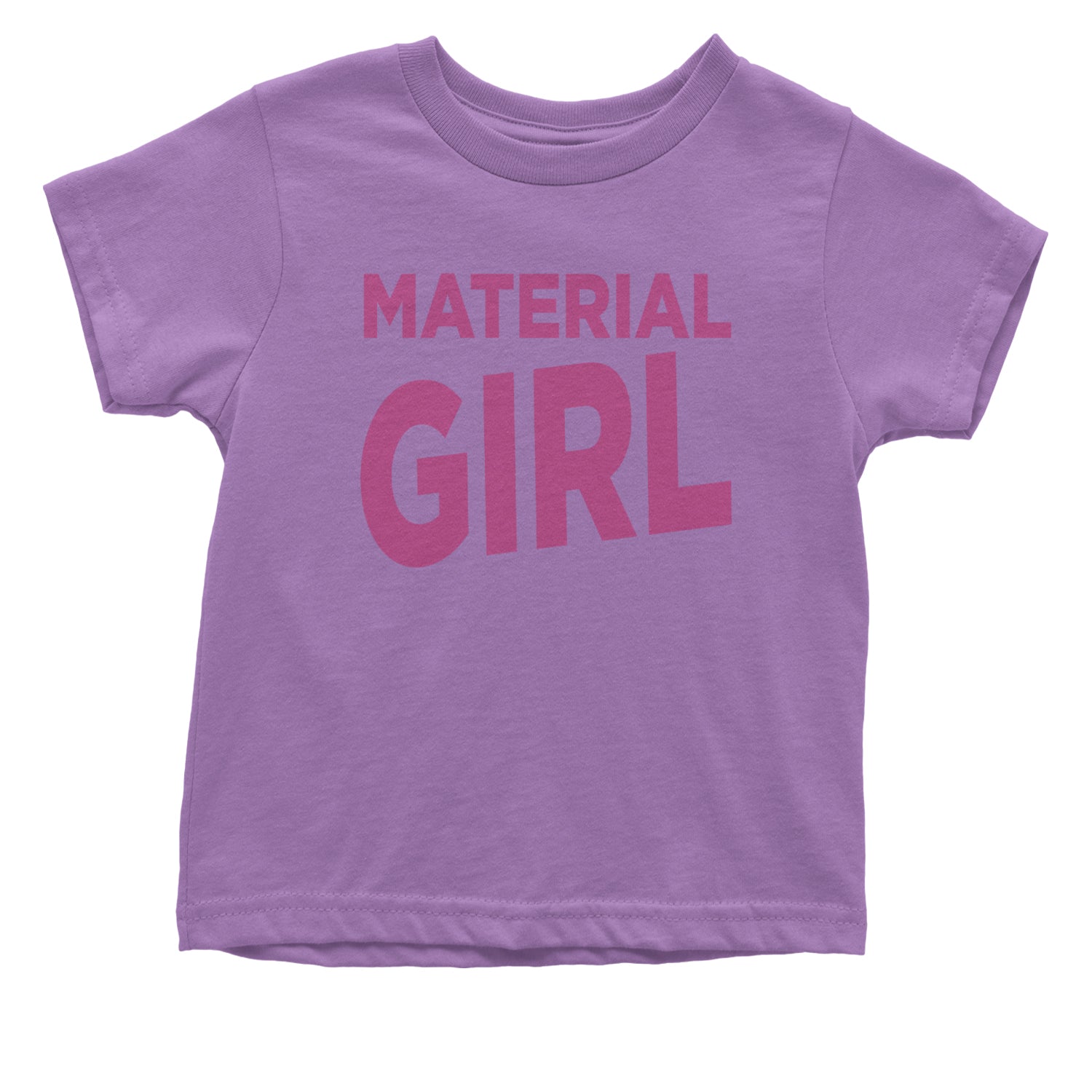 Material Girl 80's Retro Celebration Infant One-Piece Romper Bodysuit and Toddler T-shirt Lavender