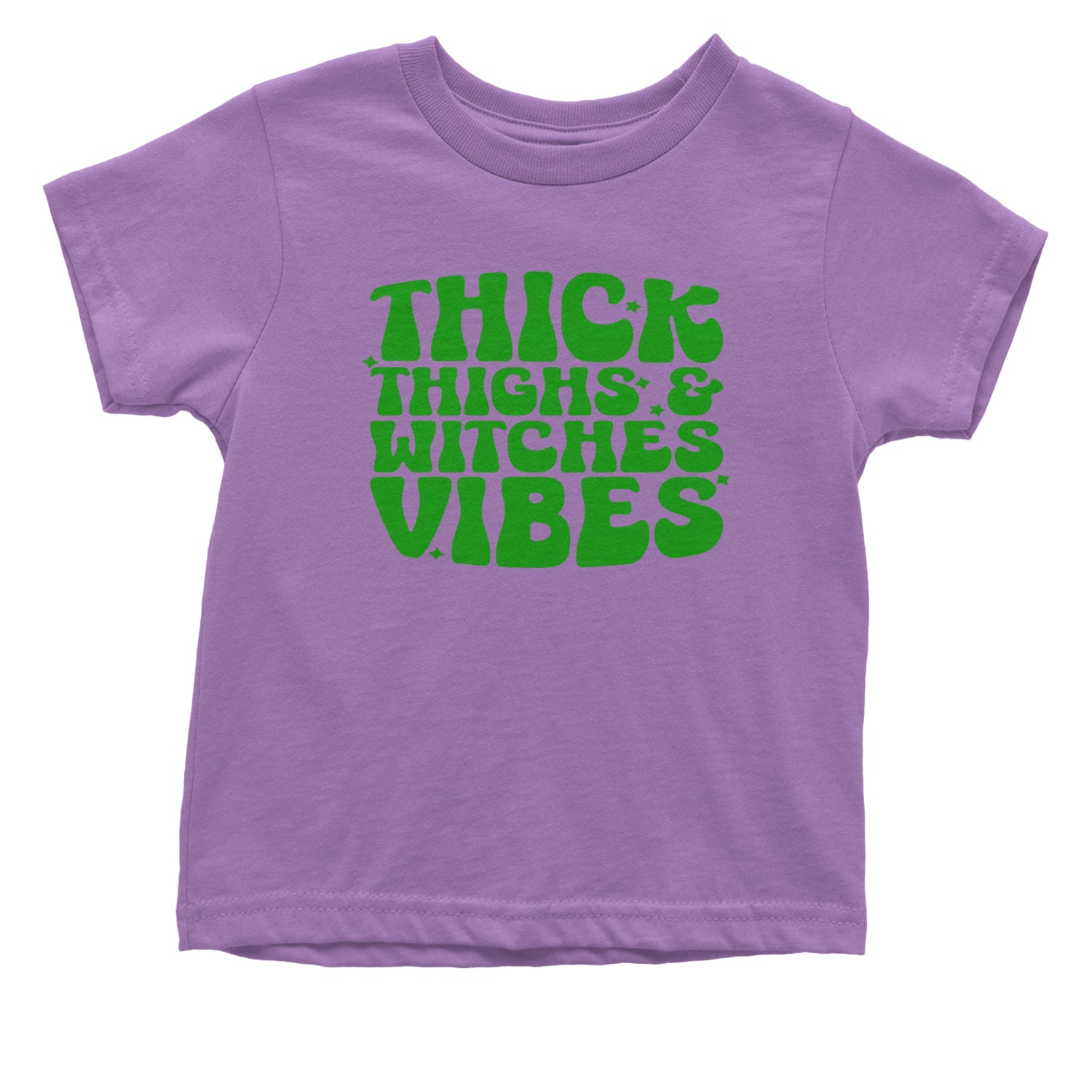 Thick Thighs And Witches Vibes Infant One-Piece Romper Bodysuit and Toddler T-shirt Lavender