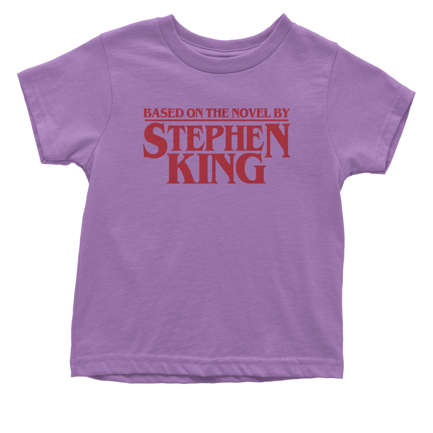 Based On The Novel By Stephen King Infant One-Piece Romper Bodysuit and Toddler T-shirt Lavender