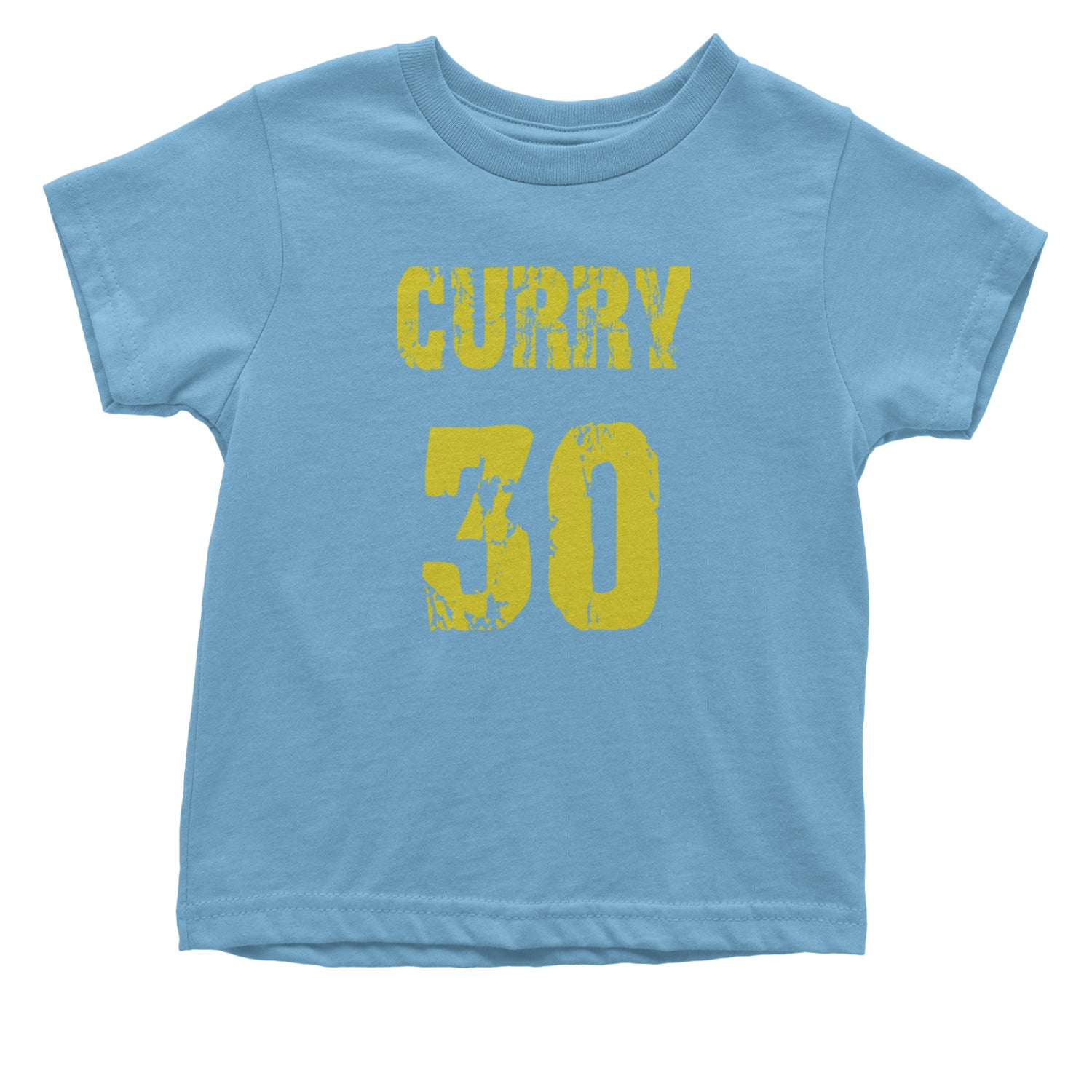 Curry #30 Infant One-Piece Romper Bodysuit and Toddler T-shirt Light Blue