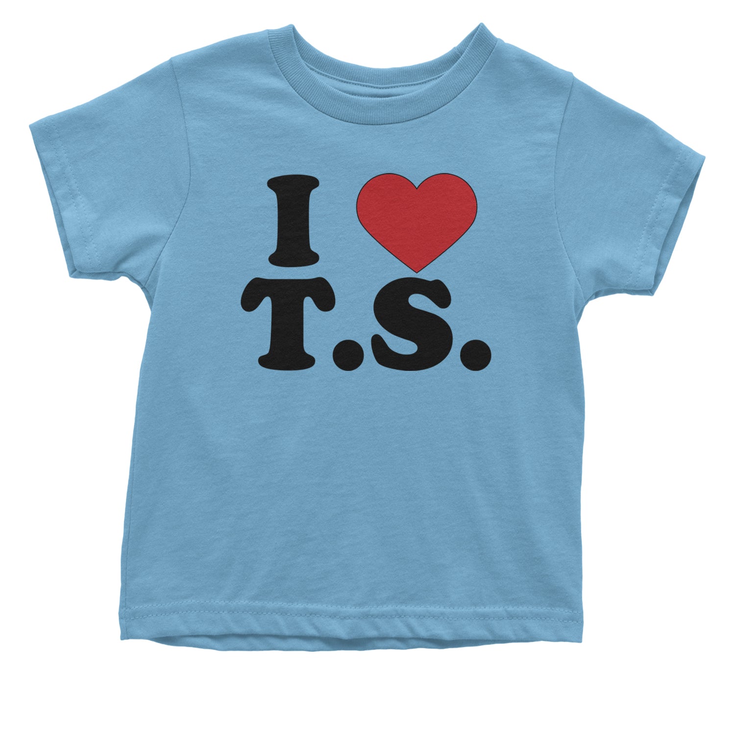 I Heart T.S. Concert Music Lover  Infant One-Piece Romper Bodysuit and Toddler T-shirt Light Blue