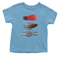 Tyson Jordan Jackson Iconic Michaels Infant One-Piece Romper Bodysuit and Toddler T-shirt Light Blue
