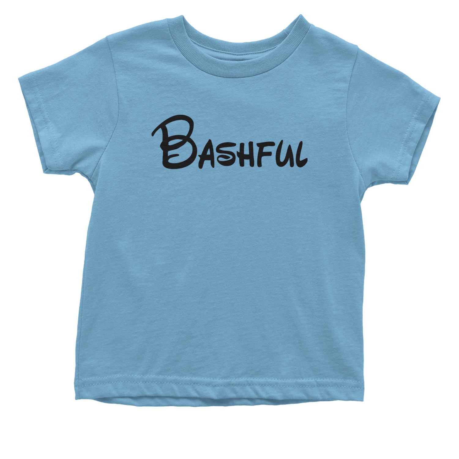 Bashful - 7 Dwarfs Costume Infant One-Piece Romper Bodysuit and Toddler T-shirt Light Blue