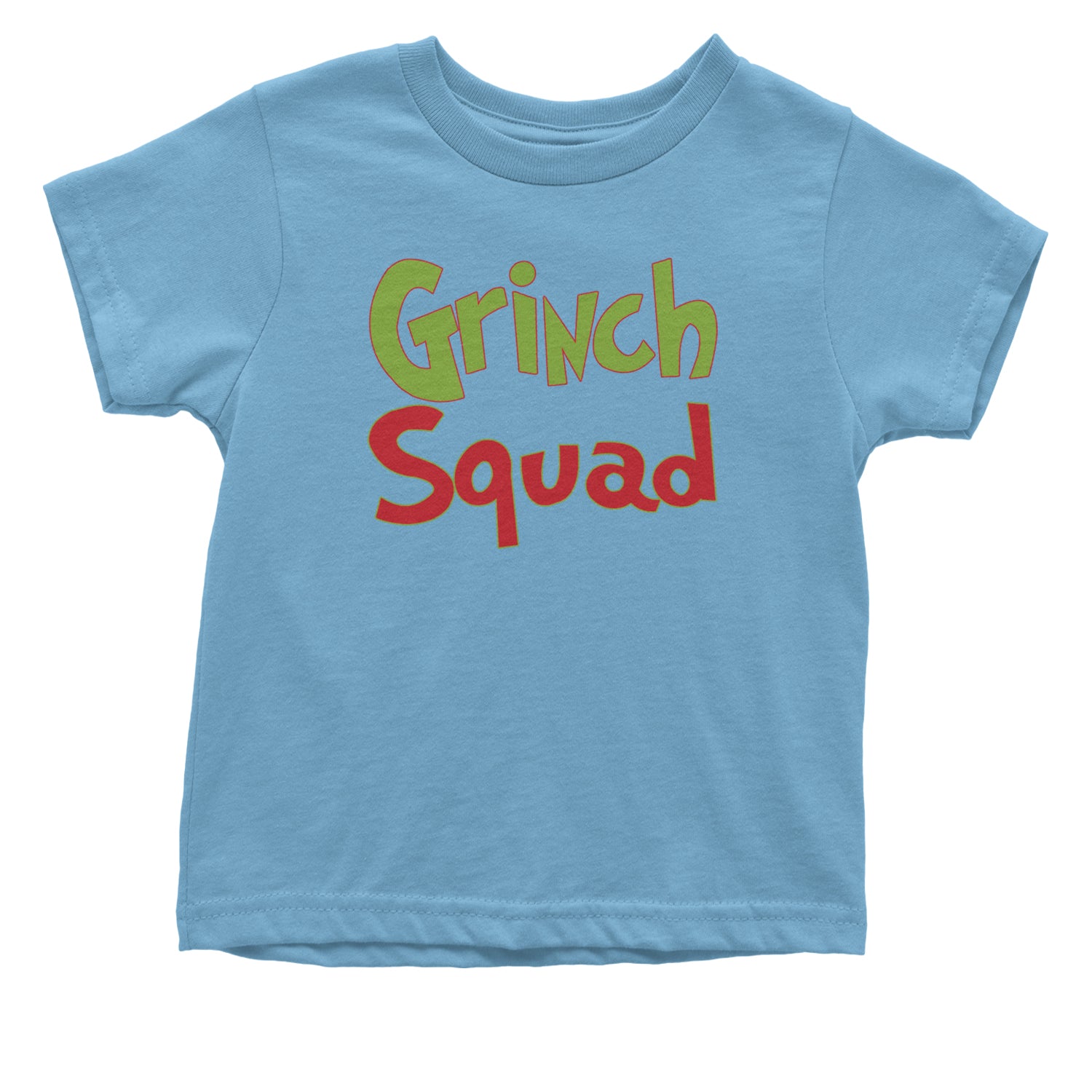 Gr-nch Squad Jolly Grinchmas Merry Christmas Infant One-Piece Romper Bodysuit and Toddler T-shirt Light Blue