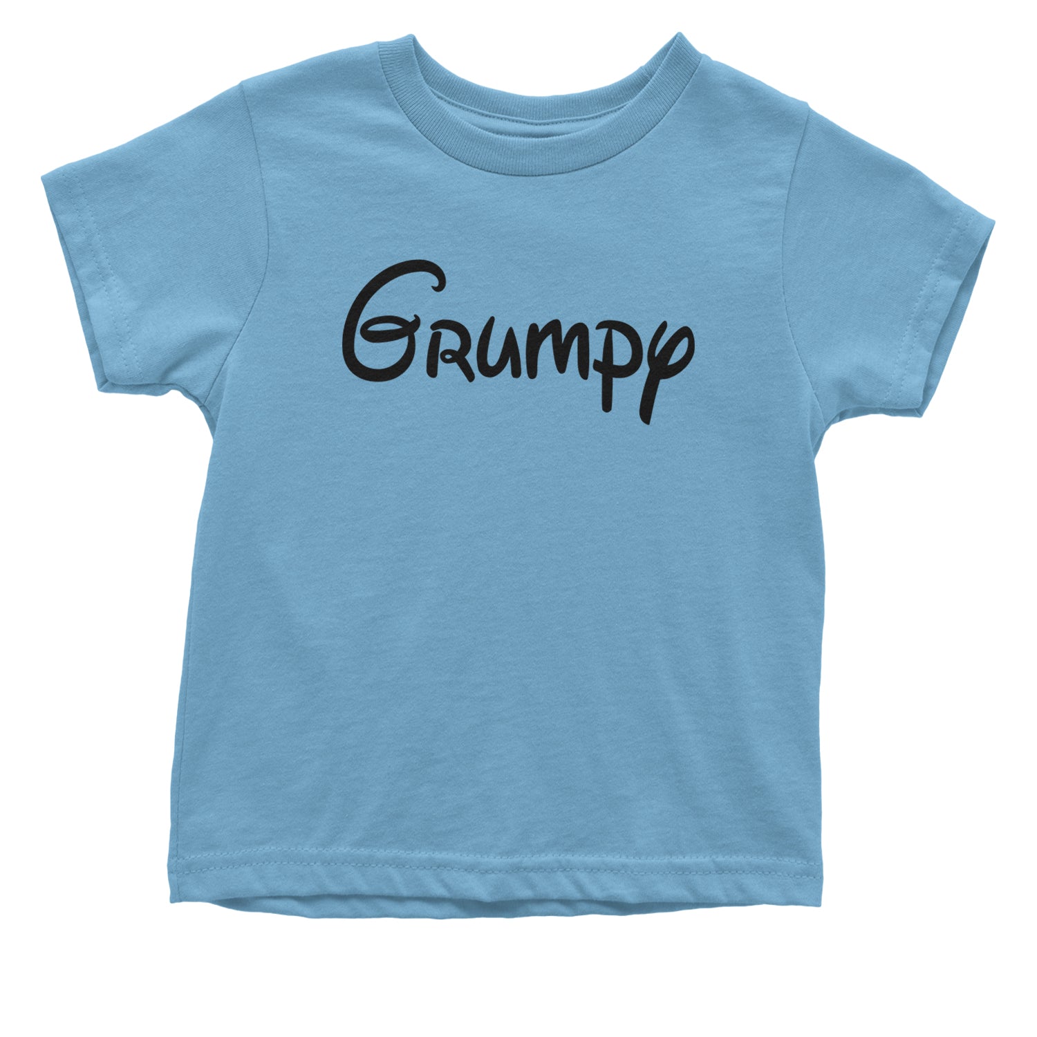 Grumpy - 7 Dwarfs Costume Infant One-Piece Romper Bodysuit and Toddler T-shirt Light Blue