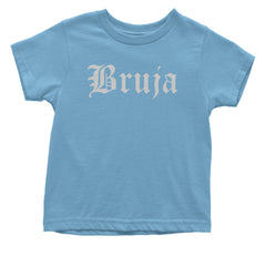 Bruja Gothic Spanish Witch Infant One-Piece Romper Bodysuit and Toddler T-shirt Light Blue