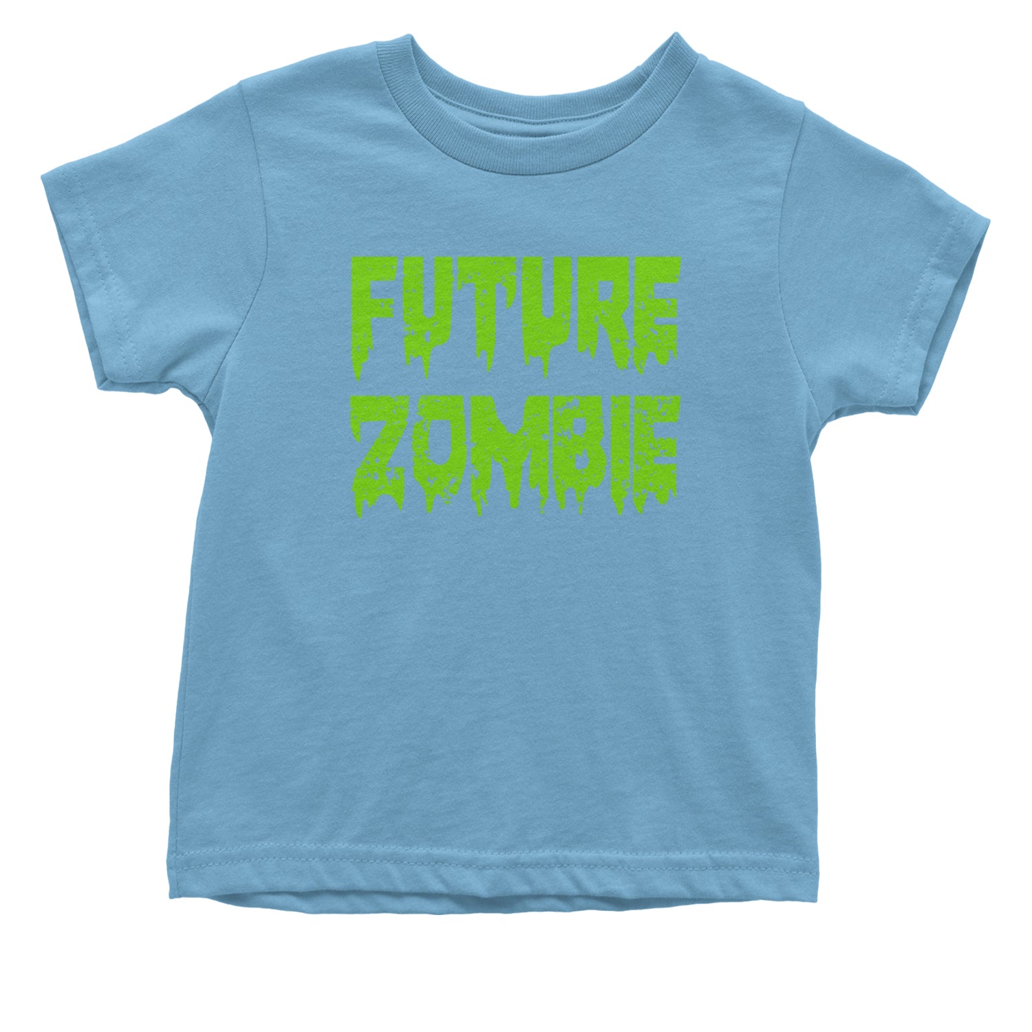 Future Zombie Horror Infant One-Piece Romper Bodysuit and Toddler T-shirt Light Blue