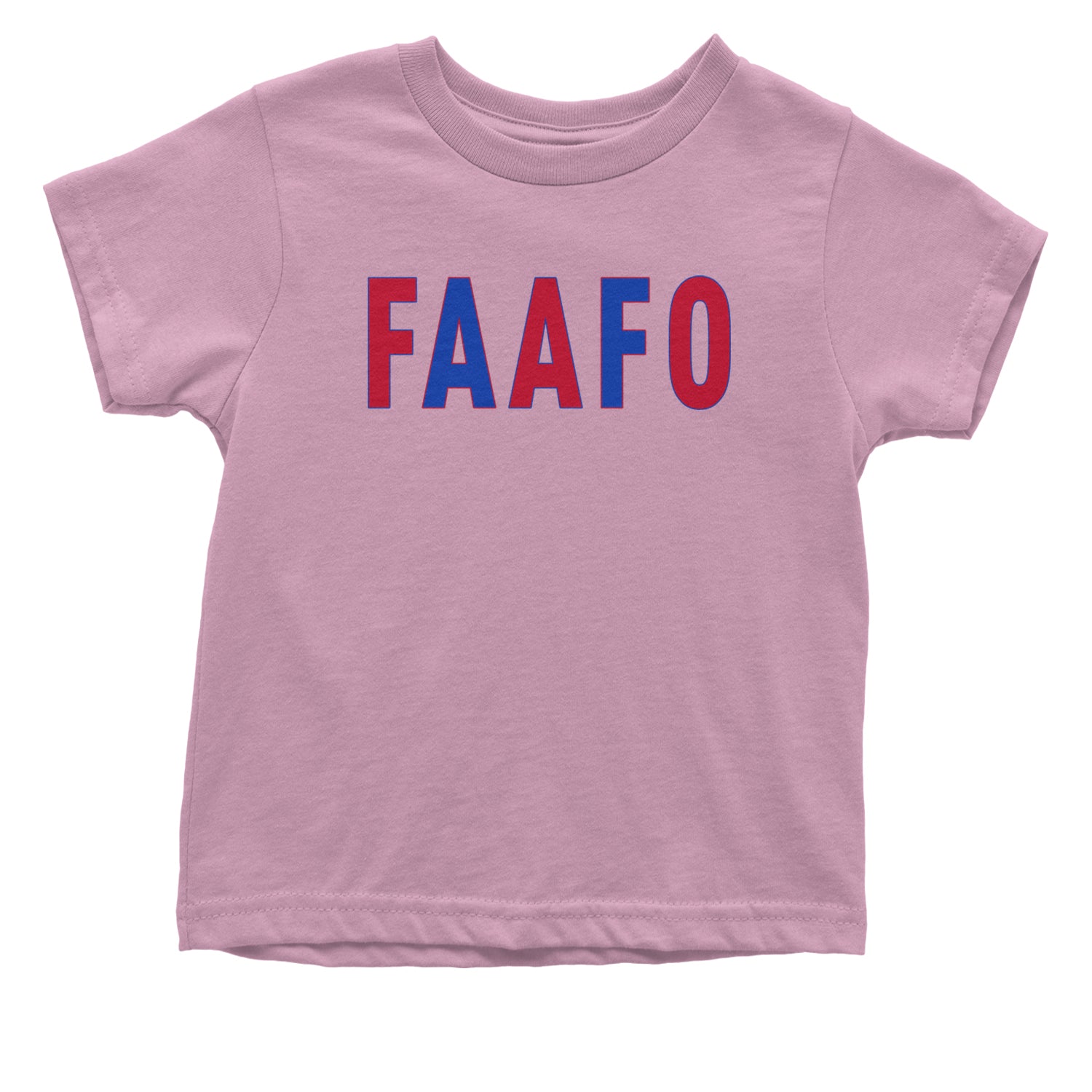 FAAFO Olympic Team USA Shirt Infant One-Piece Romper Bodysuit and Toddler T-shirt Light Pink