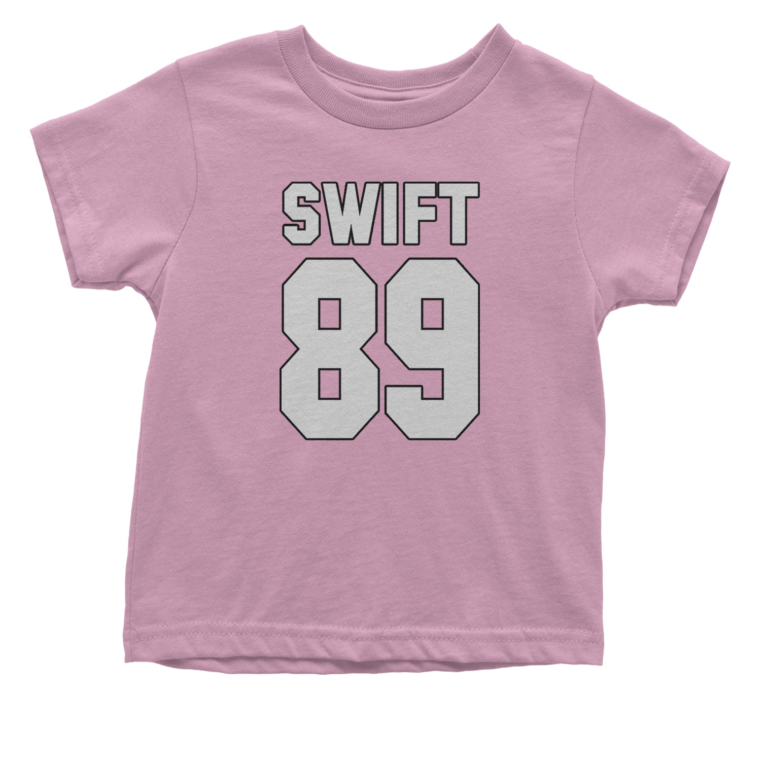 Swift 89 Birth Year Music Fan Era Poets Department Lover Infant One-Piece Romper Bodysuit and Toddler T-shirt Light Pink