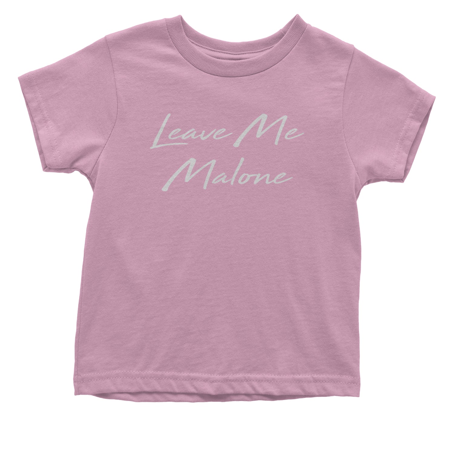 Leave Me Malone I'd Be Crying Rapper Infant One-Piece Romper Bodysuit and Toddler T-shirt Light Pink