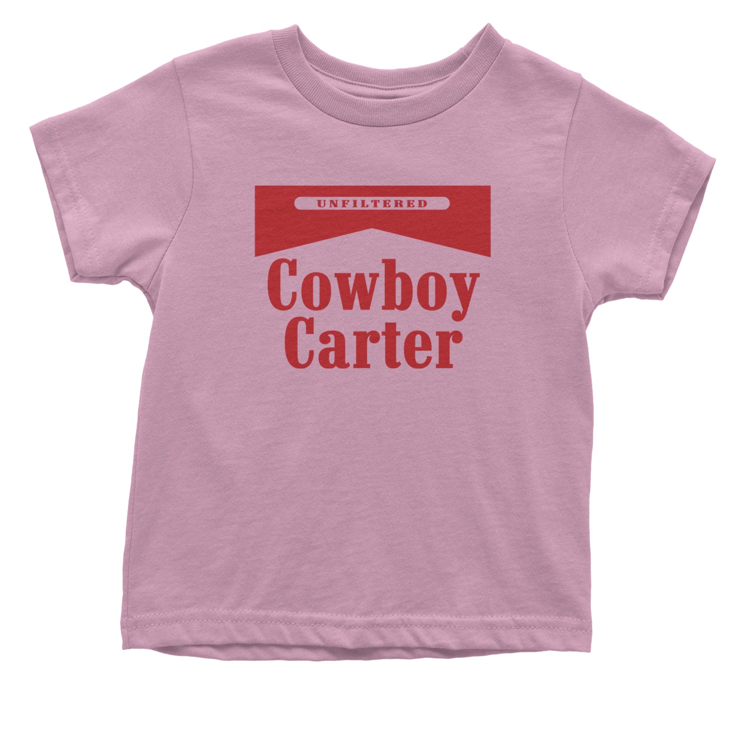 Cowboy Karter Country Act Two Infant One-Piece Romper Bodysuit and Toddler T-shirt Light Pink