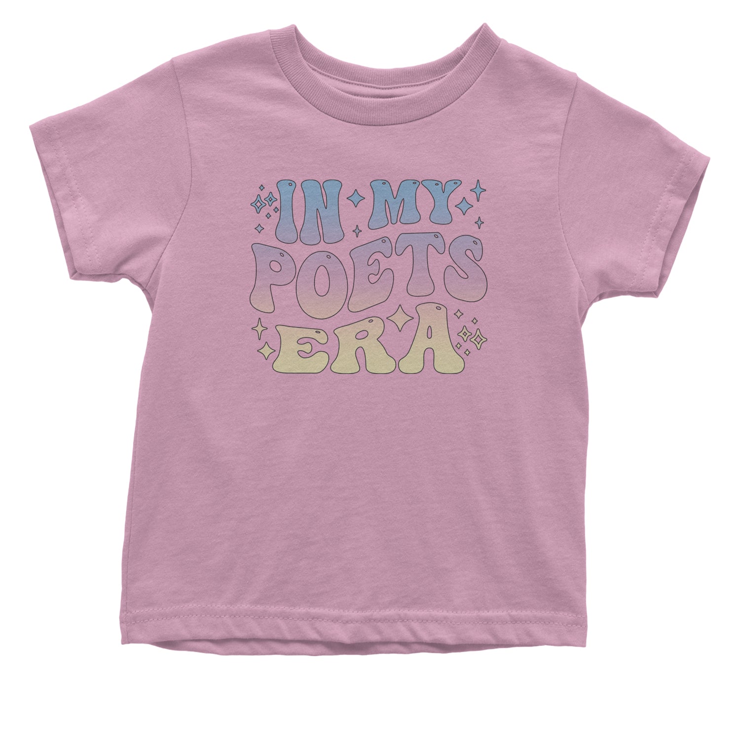 In My Poet Era Tie Dye TTPD Music Infant One-Piece Romper Bodysuit and Toddler T-shirt Light Pink