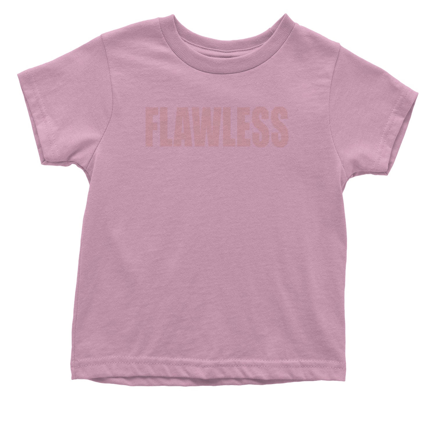 Flawless Renaissance Infant One-Piece Romper Bodysuit and Toddler T-shirt Light Pink