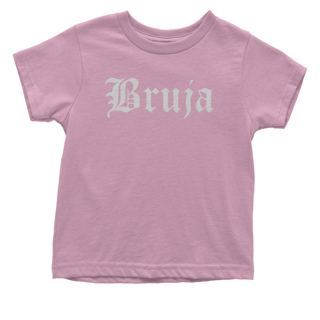 Bruja Gothic Spanish Witch Infant One-Piece Romper Bodysuit and Toddler T-shirt Light Pink