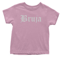 Bruja Gothic Spanish Witch Infant One-Piece Romper Bodysuit and Toddler T-shirt Light Pink