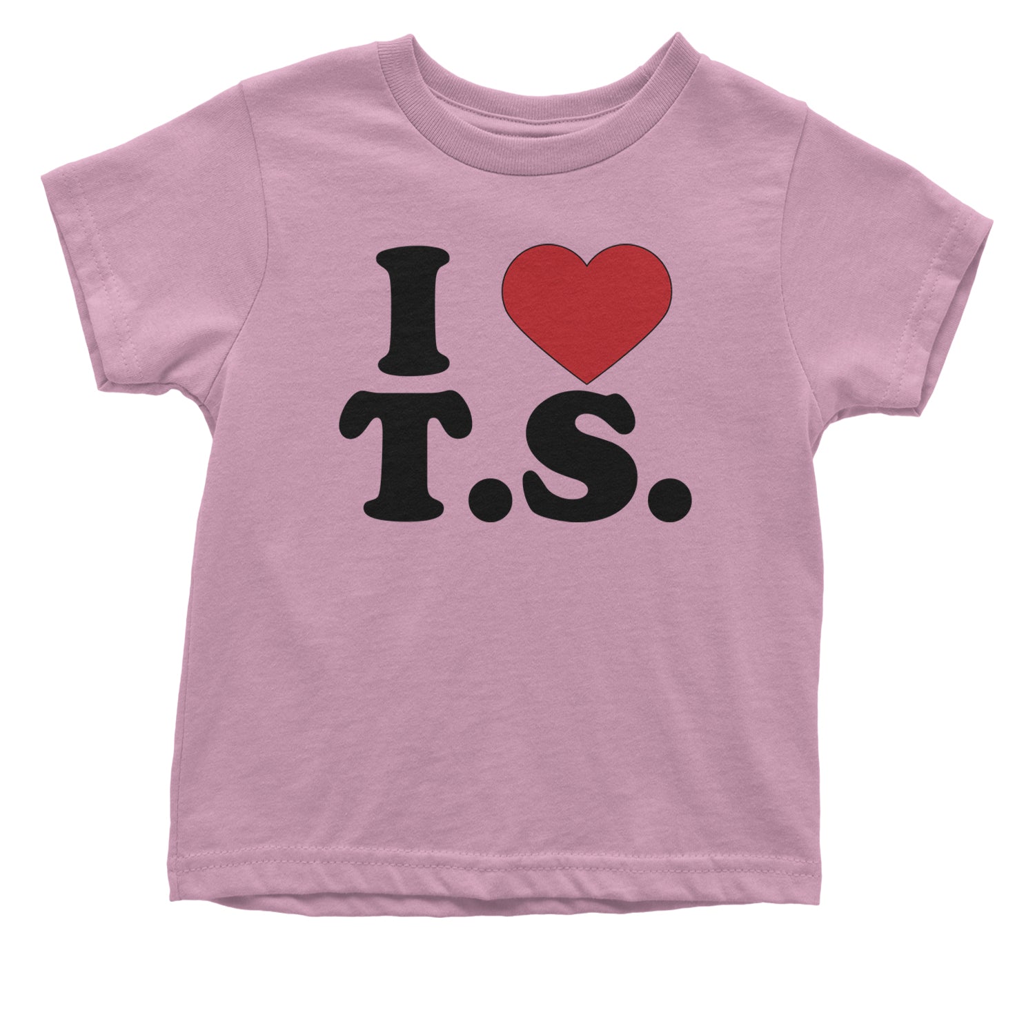 I Heart T.S. Concert Music Lover  Infant One-Piece Romper Bodysuit and Toddler T-shirt Light Pink