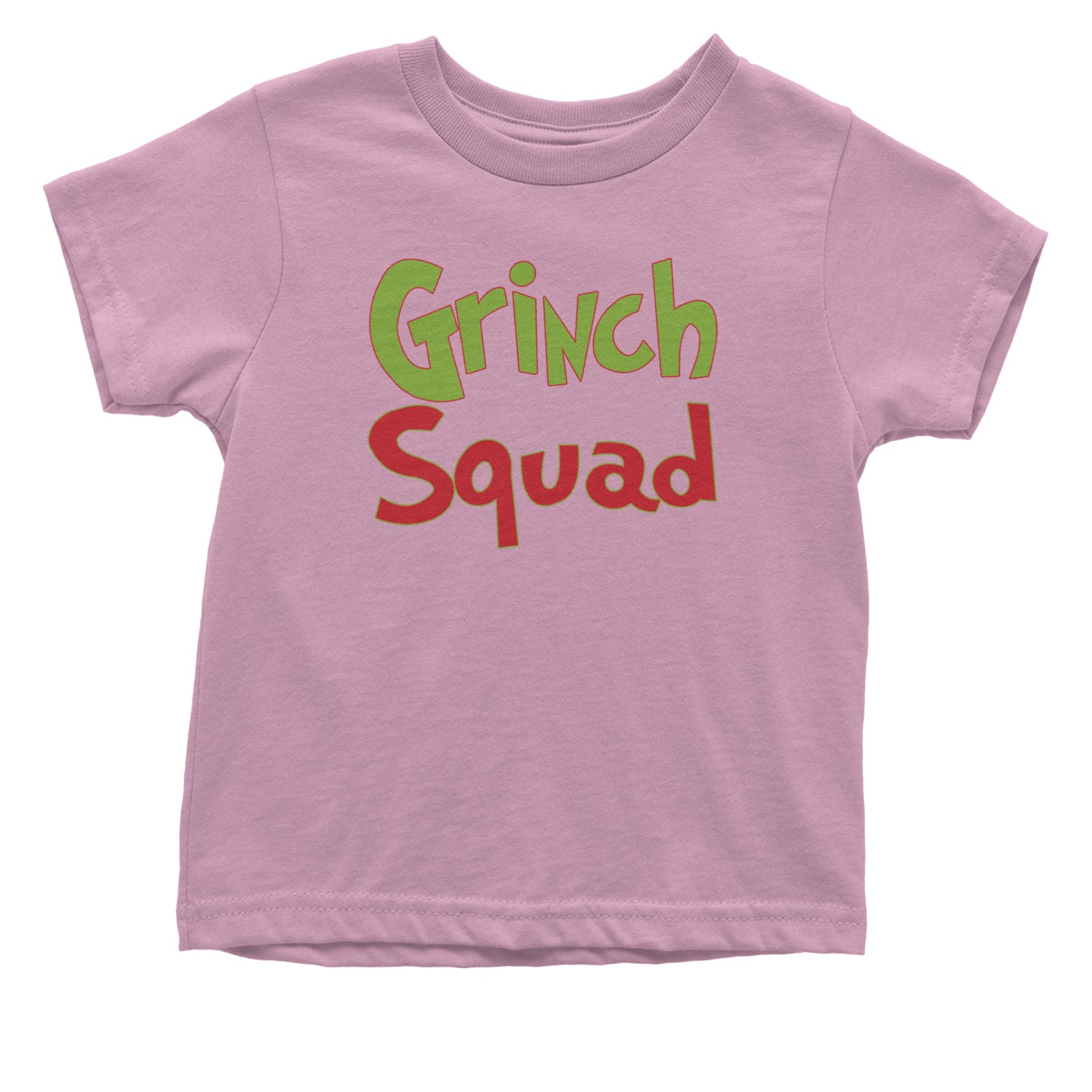 Gr-nch Squad Jolly Grinchmas Merry Christmas Infant One-Piece Romper Bodysuit and Toddler T-shirt Light Pink