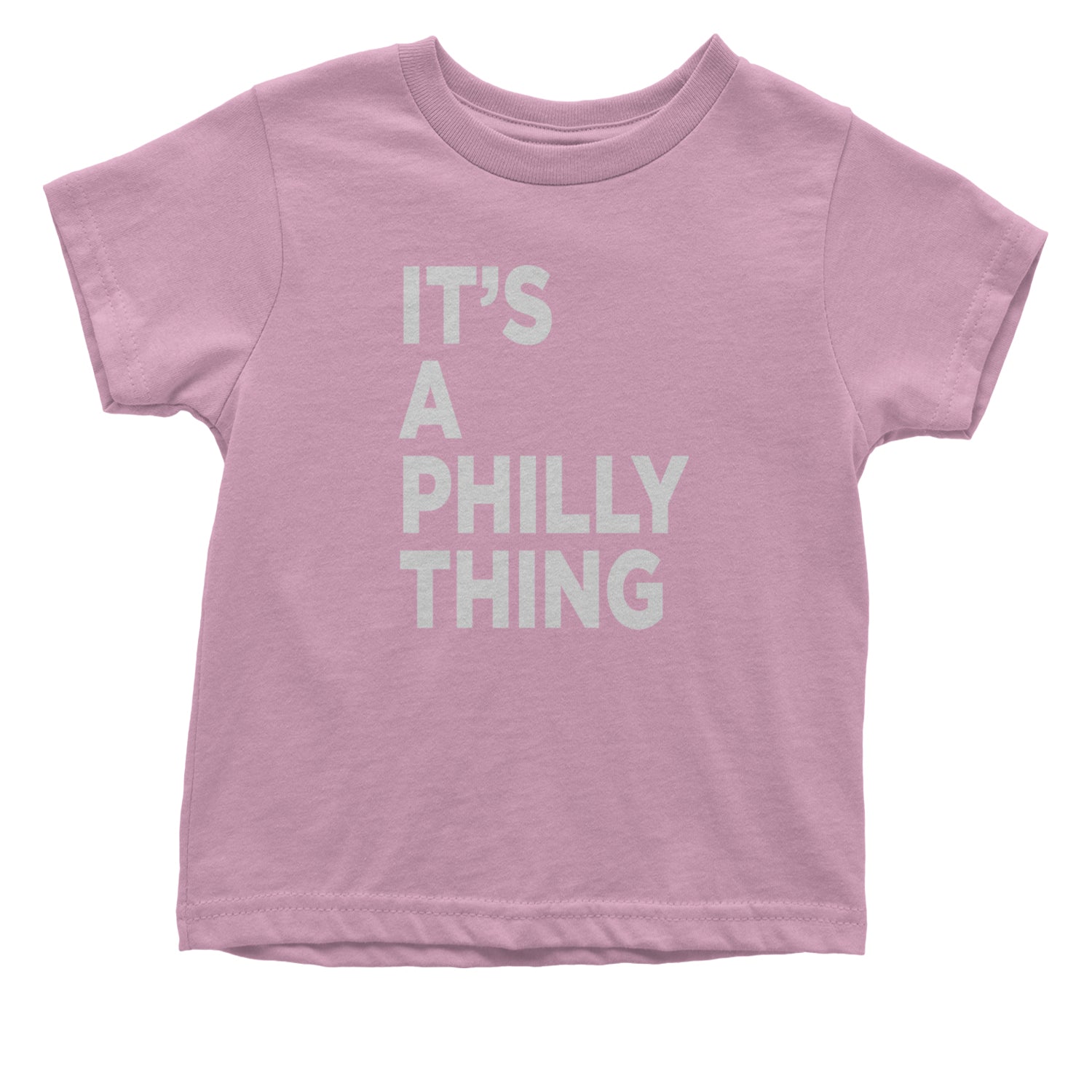 PHILLY It's A Philly Thing Infant One-Piece Romper Bodysuit and Toddler T-shirt Light Pink