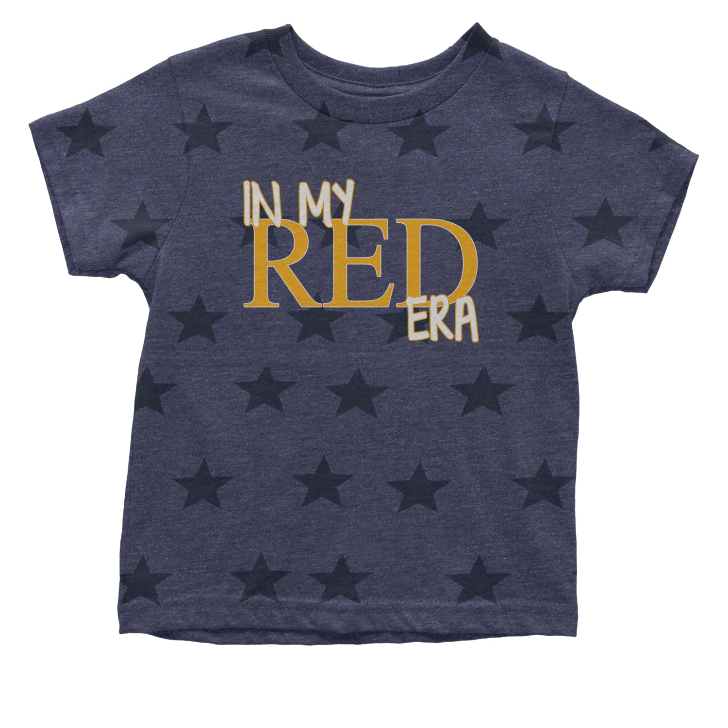 In My Red Era Kansas City Infant One-Piece Romper Bodysuit and Toddler T-shirt Navy Blue STAR