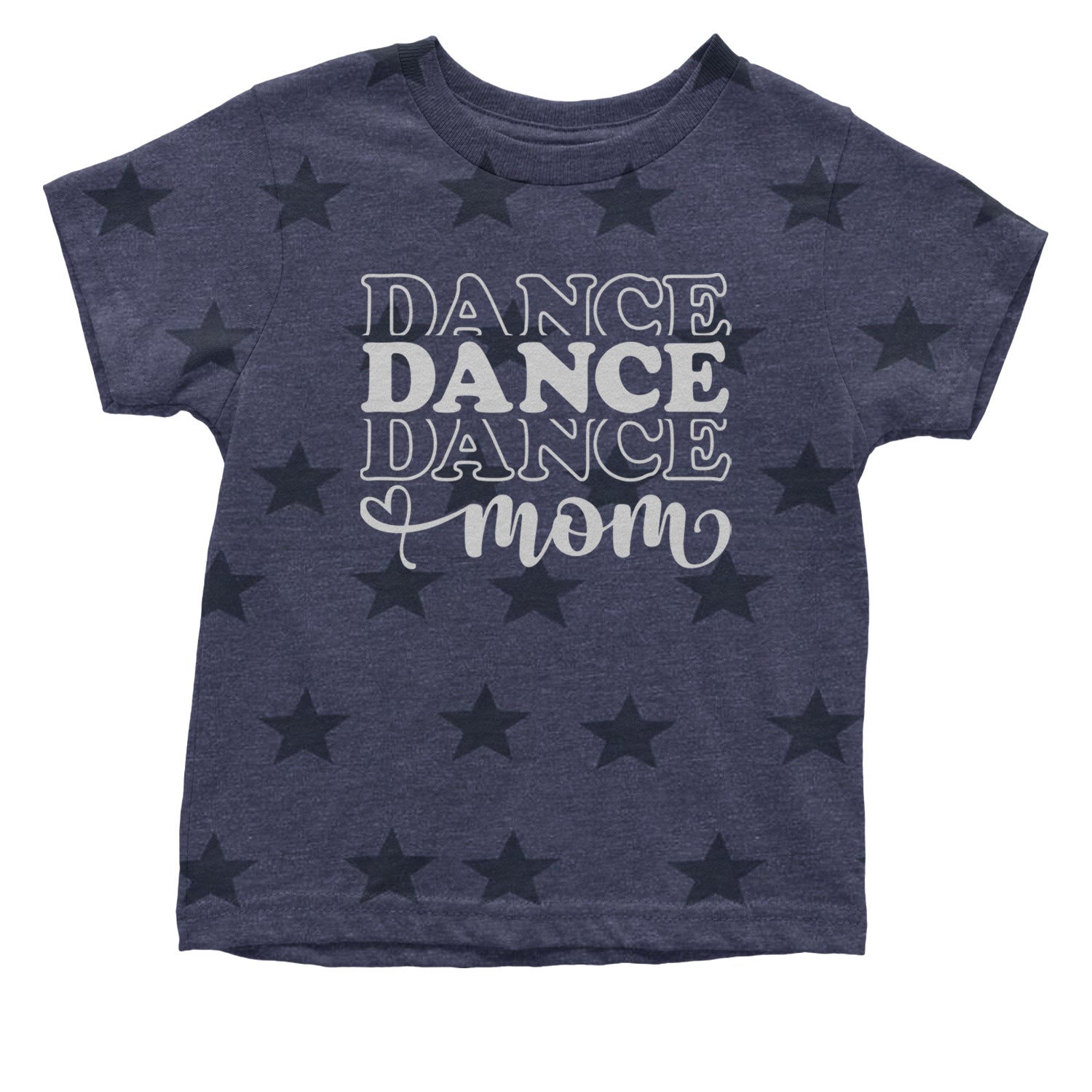 Dance Mom Infant One-Piece Romper Bodysuit and Toddler T-shirt Navy Blue STAR