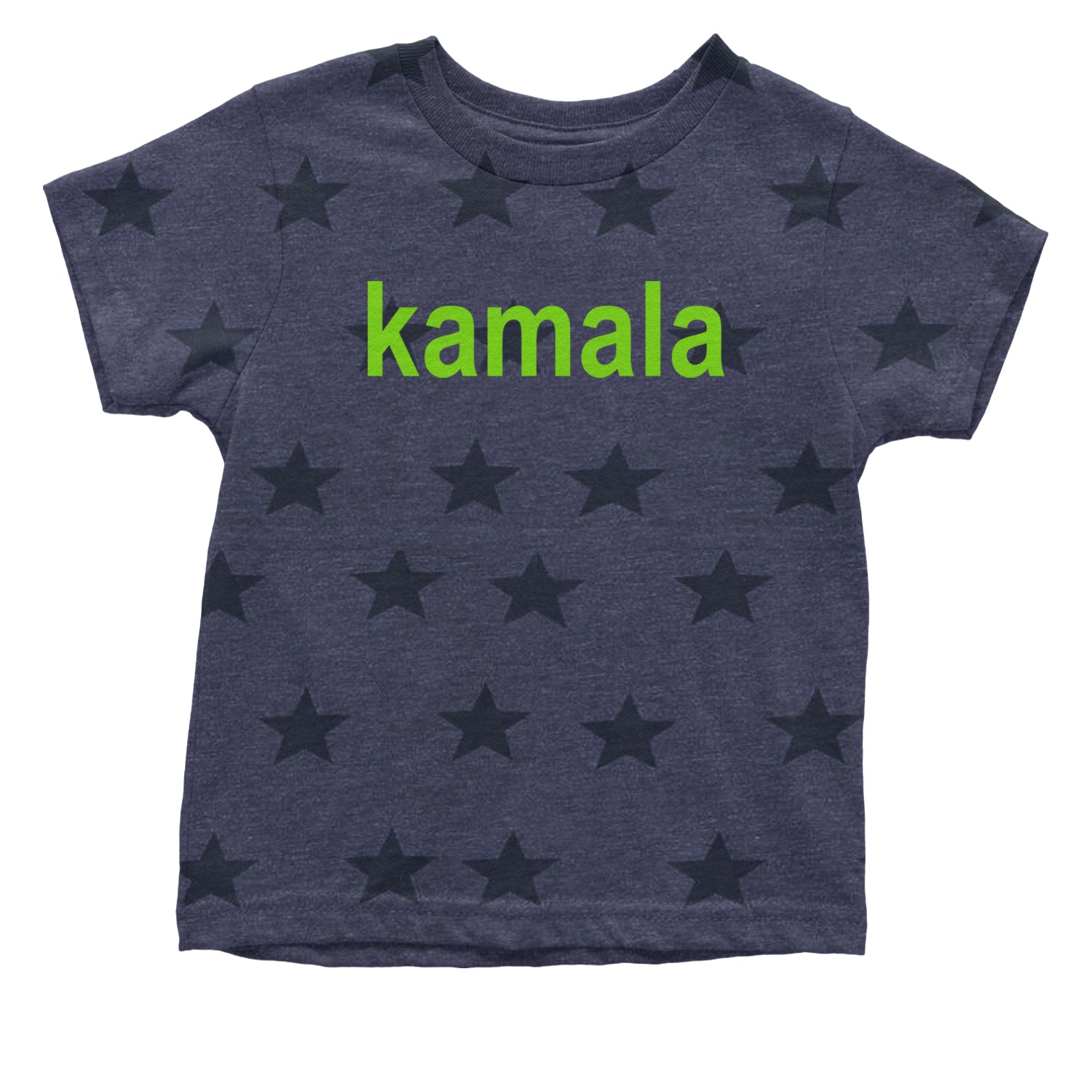 Kamala Bright Green Brat Coconut Tree Infant One-Piece Romper Bodysuit and Toddler T-shirt Navy Blue STAR