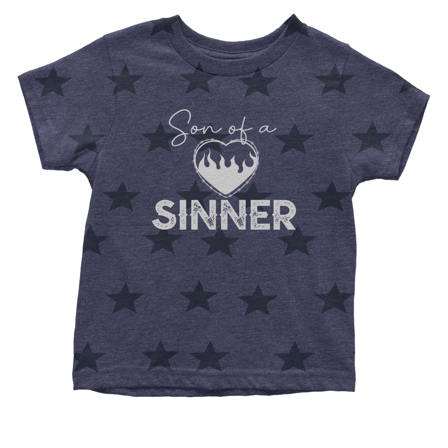 Son Of A Sinner Somebody Save Me From Myself  Infant One-Piece Romper Bodysuit and Toddler T-shirt Navy Blue STAR