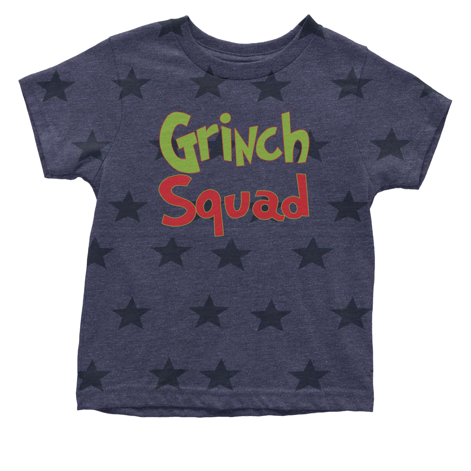 Gr-nch Squad Jolly Grinchmas Merry Christmas Infant One-Piece Romper Bodysuit and Toddler T-shirt Navy Blue STAR