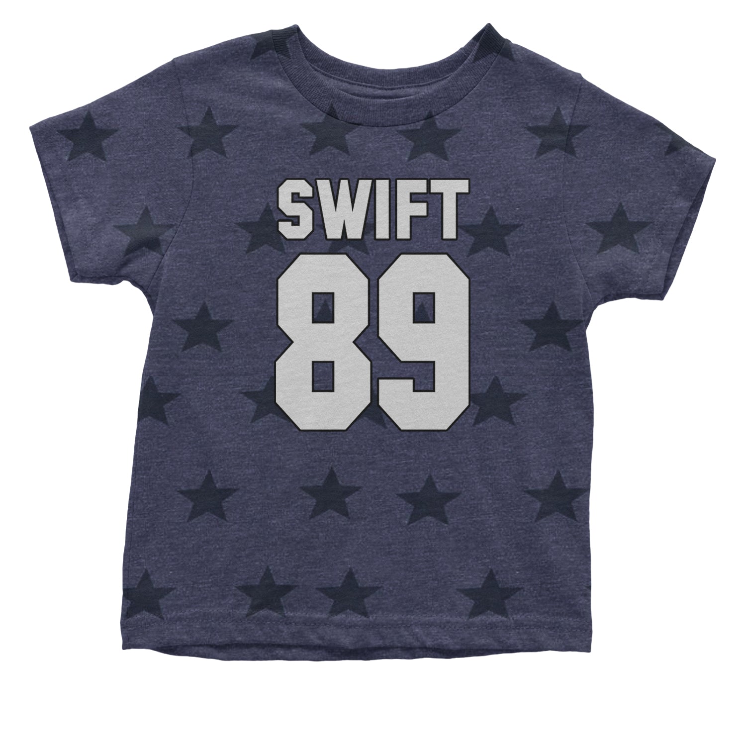 Swift 89 Birth Year Music Fan Era Poets Department Lover Infant One-Piece Romper Bodysuit and Toddler T-shirt Navy Blue STAR