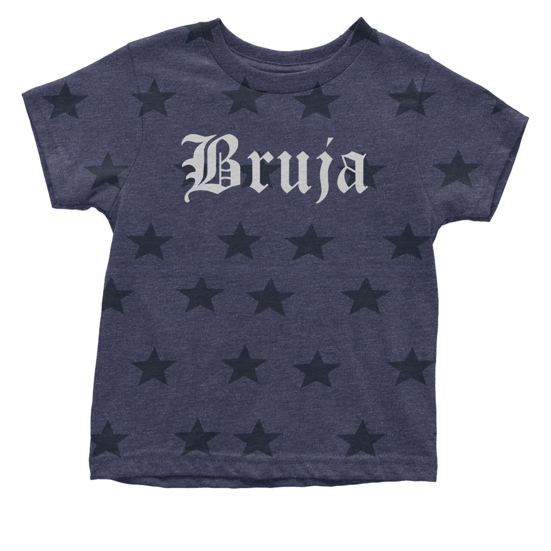 Bruja Gothic Spanish Witch Infant One-Piece Romper Bodysuit and Toddler T-shirt Navy Blue STAR