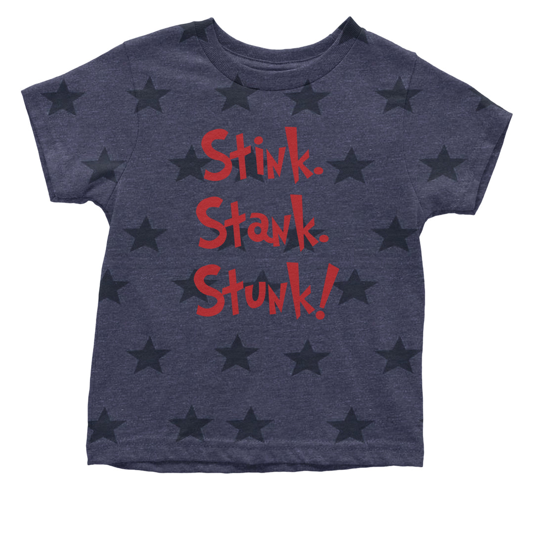 Stink Stank Stunk Gr-nch Infant One-Piece Romper Bodysuit and Toddler T-shirt Navy Blue STAR