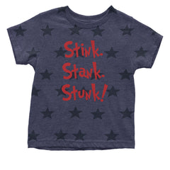 Stink Stank Stunk Gr-nch Infant One-Piece Romper Bodysuit and Toddler T-shirt Navy Blue STAR