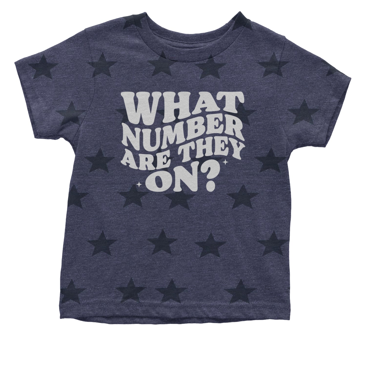 What Number Are They On Dance Infant One-Piece Romper Bodysuit and Toddler T-shirt Navy Blue STAR