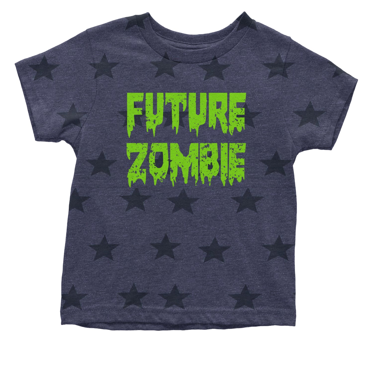 Future Zombie Horror Infant One-Piece Romper Bodysuit and Toddler T-shirt Navy Blue STAR