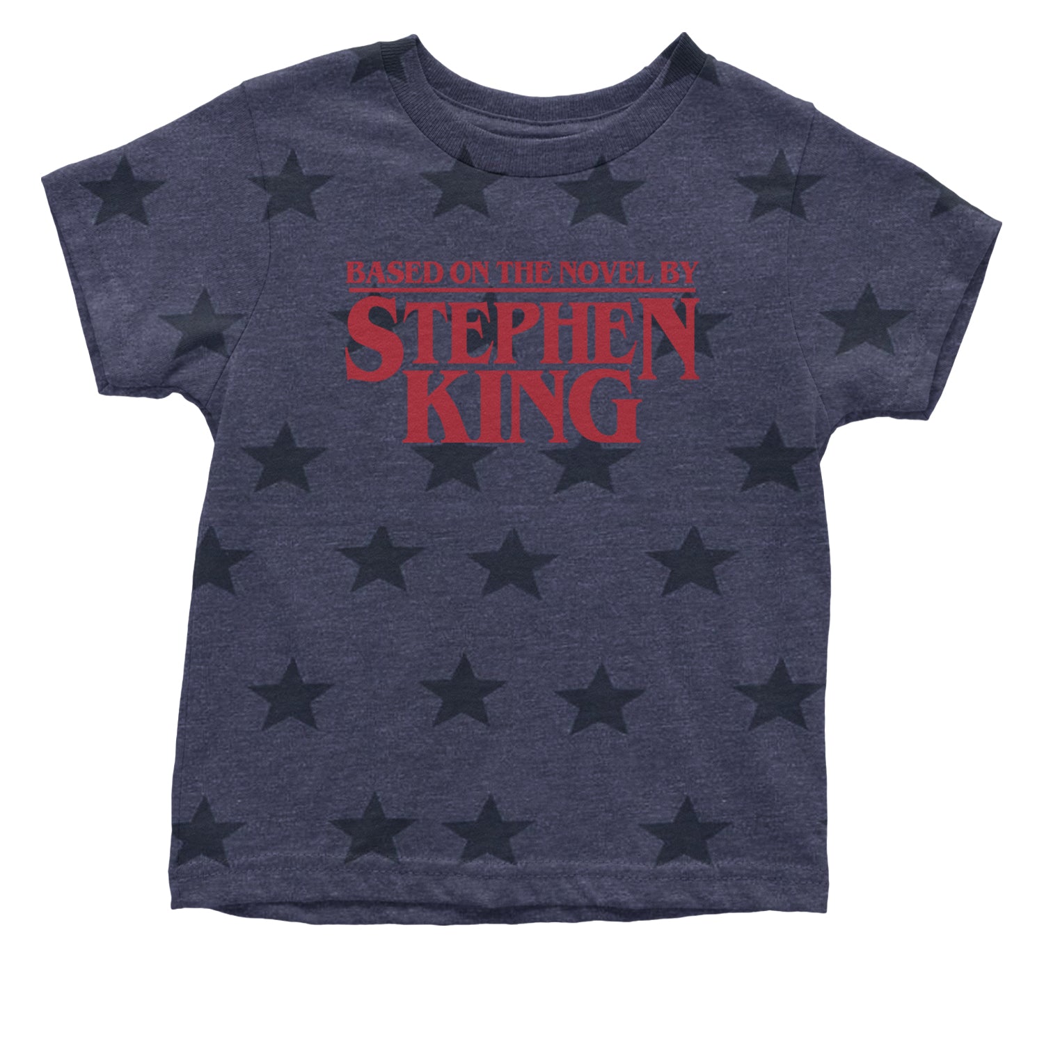 Based On The Novel By Stephen King Infant One-Piece Romper Bodysuit and Toddler T-shirt Navy Blue STAR