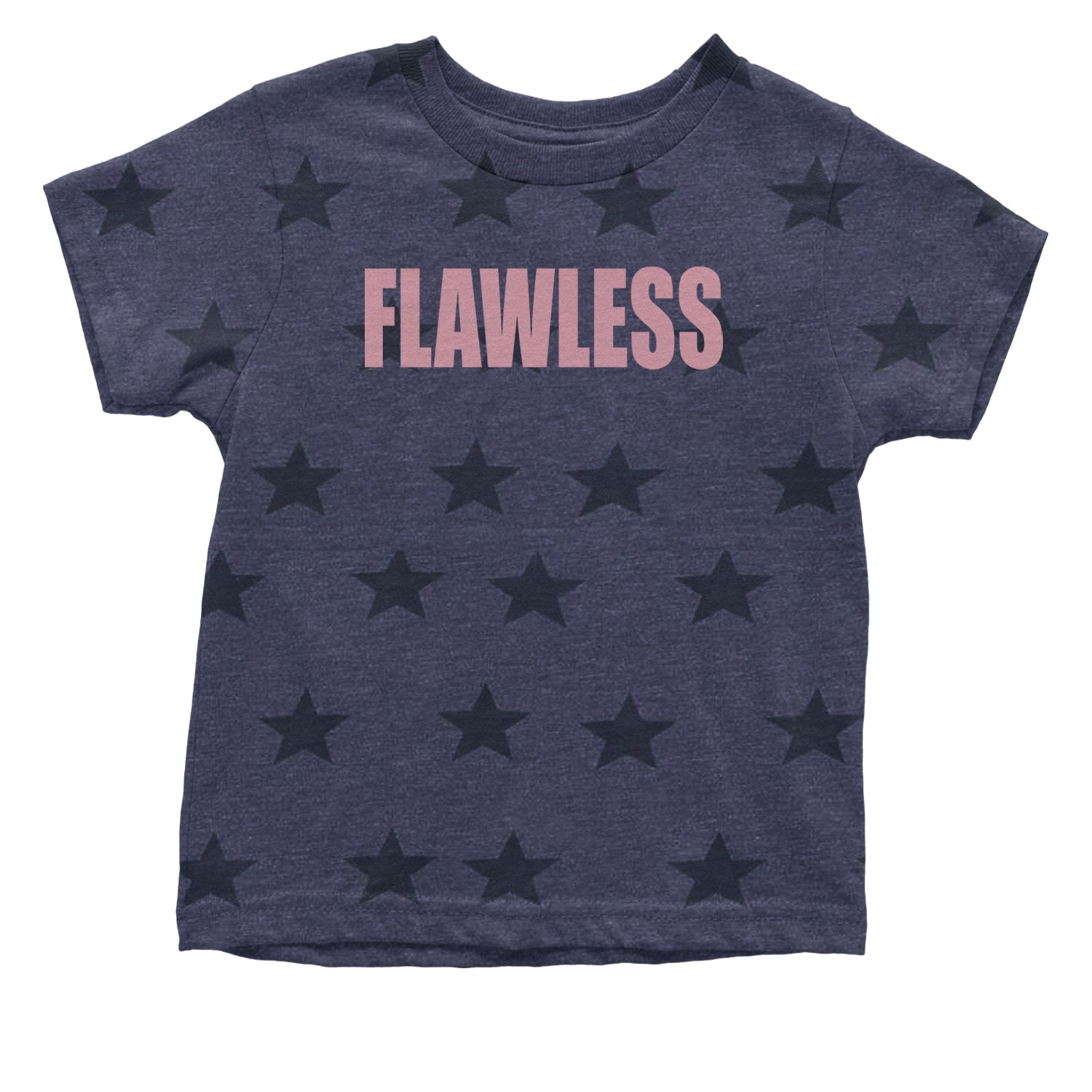 Flawless Renaissance Infant One-Piece Romper Bodysuit and Toddler T-shirt Navy Blue STAR