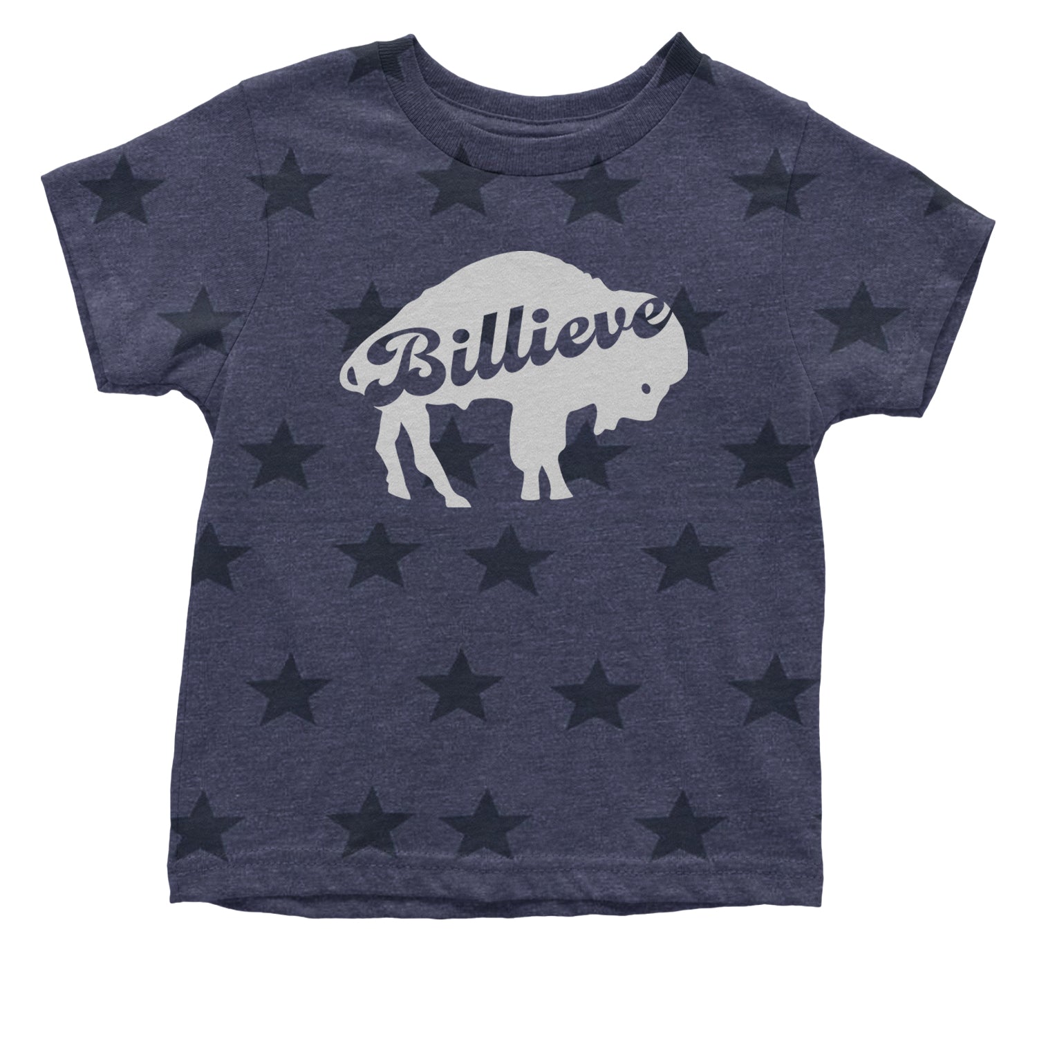 Billieve Bills Mafia Infant One-Piece Romper Bodysuit and Toddler T-shirt Navy Blue STAR