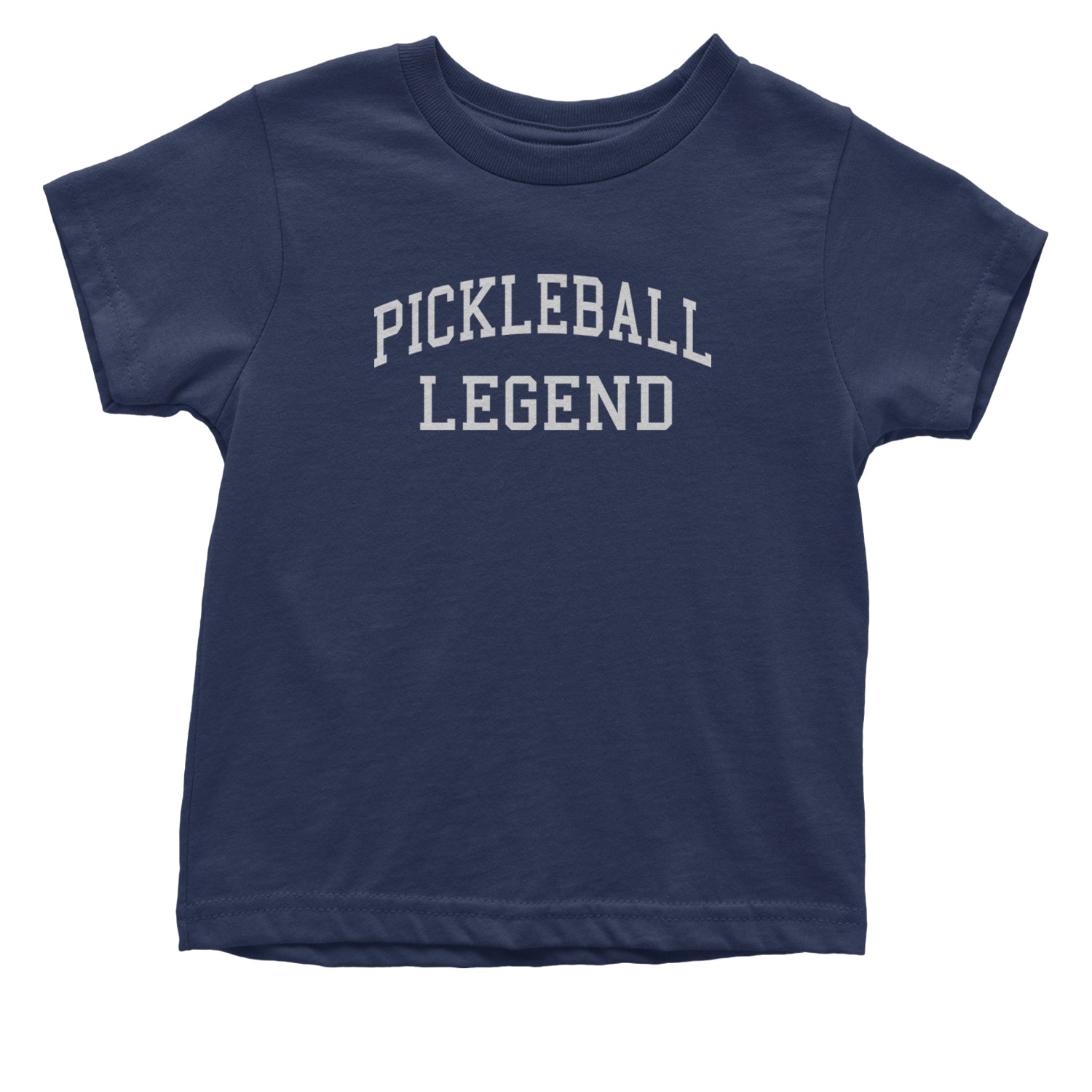 Pickleball Legend Dink Champion Infant One-Piece Romper Bodysuit and Toddler T-shirt Navy Blue