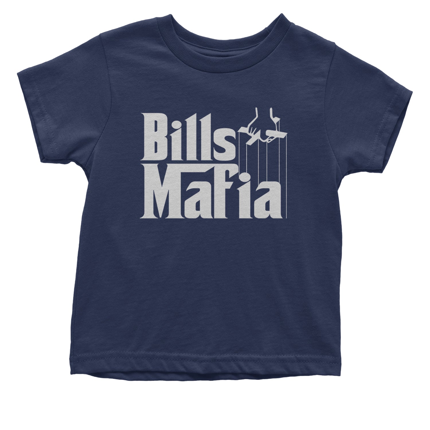 Mafia Bills Mafia Godfather Infant One-Piece Romper Bodysuit and Toddler T-shirt Navy Blue