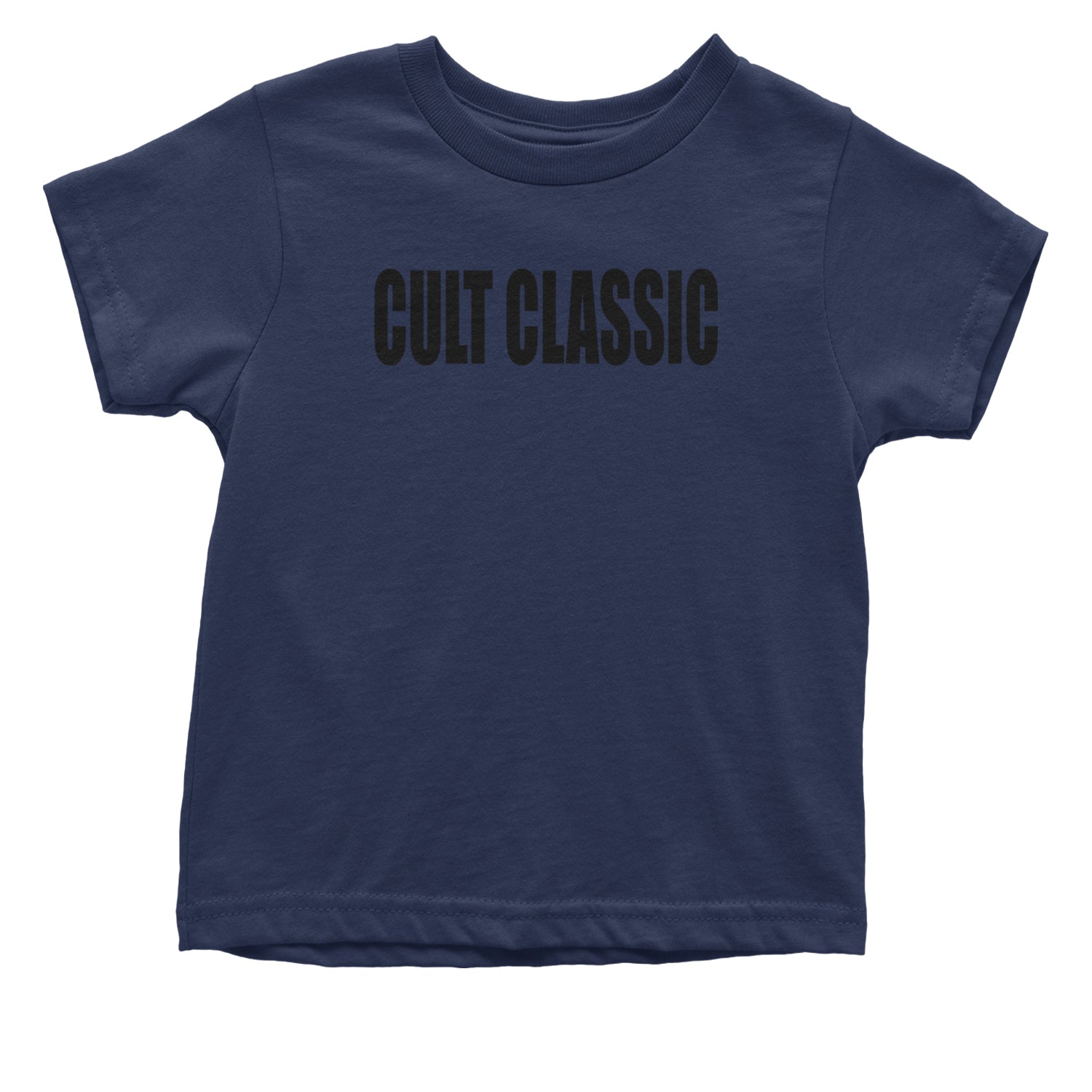 Cult Classic Pop Music Club Infant One-Piece Romper Bodysuit and Toddler T-shirt Navy Blue