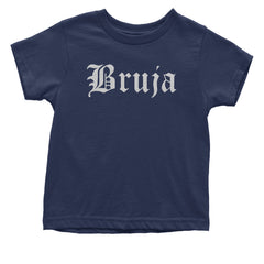 Bruja Gothic Spanish Witch Infant One-Piece Romper Bodysuit and Toddler T-shirt Navy Blue