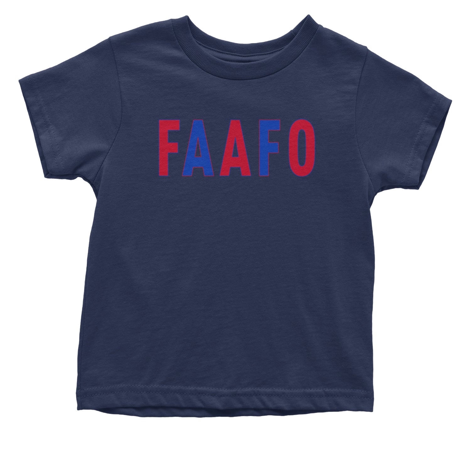 FAAFO Olympic Team USA Shirt Infant One-Piece Romper Bodysuit and Toddler T-shirt Navy Blue