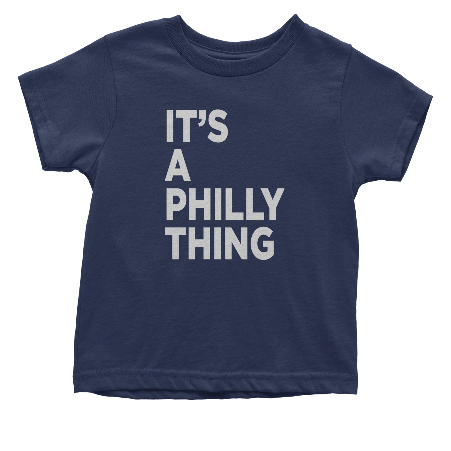 PHILLY It's A Philly Thing Infant One-Piece Romper Bodysuit and Toddler T-shirt Navy Blue