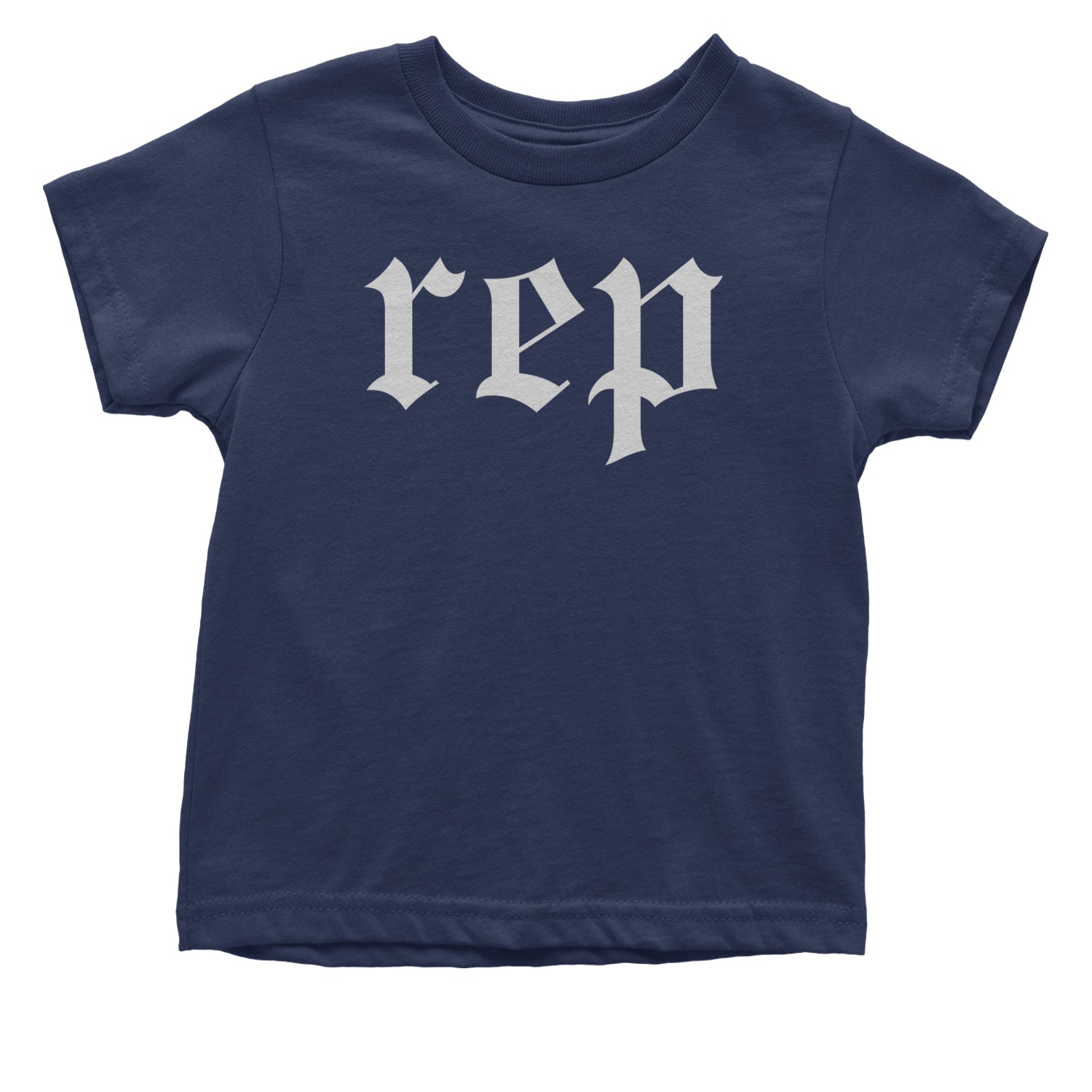 REP Reputation Eras Music Lover Gift Fan Favorite Infant One-Piece Romper Bodysuit and Toddler T-shirt Navy Blue