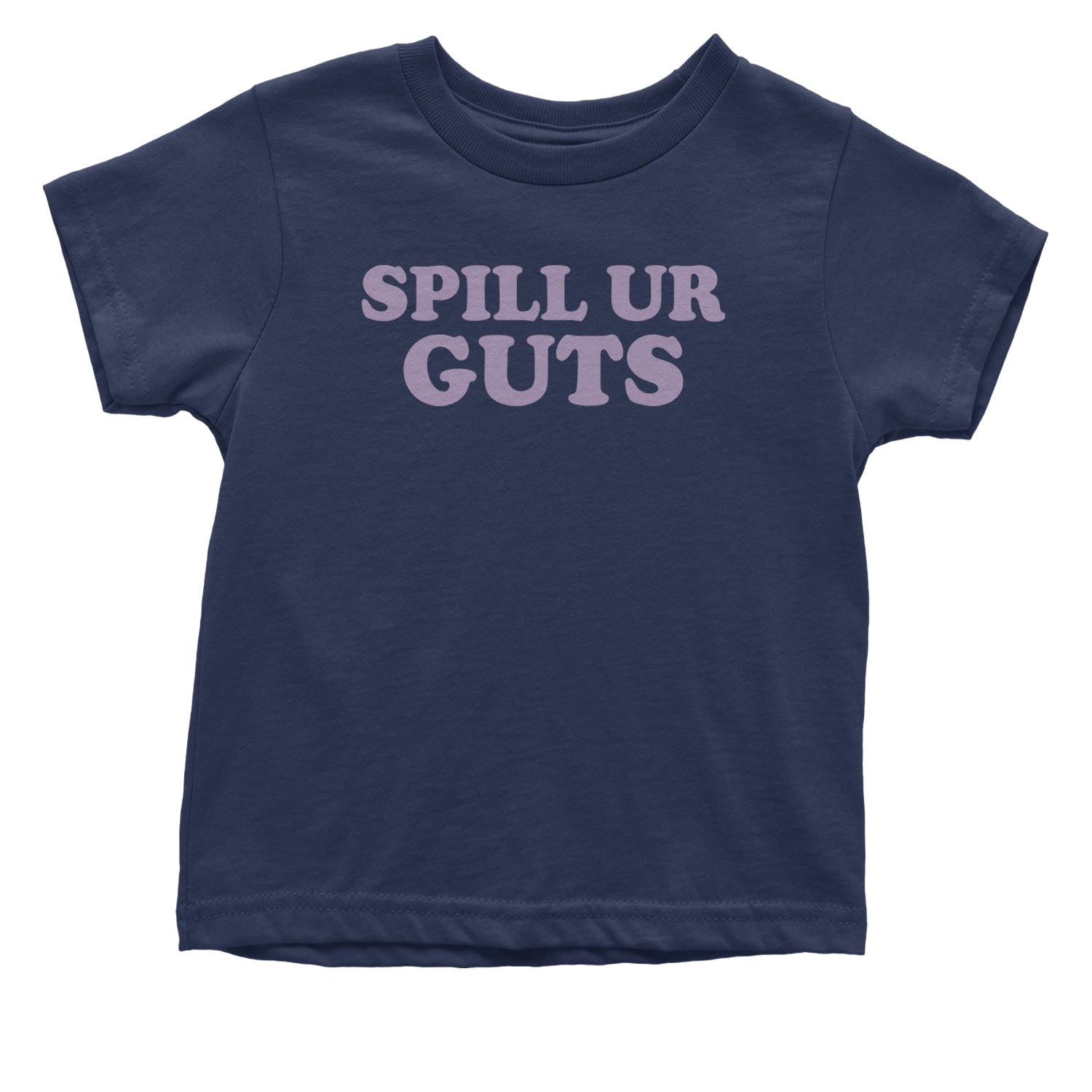 Spill Ur Guts Music Infant One-Piece Romper Bodysuit and Toddler T-shirt Navy Blue