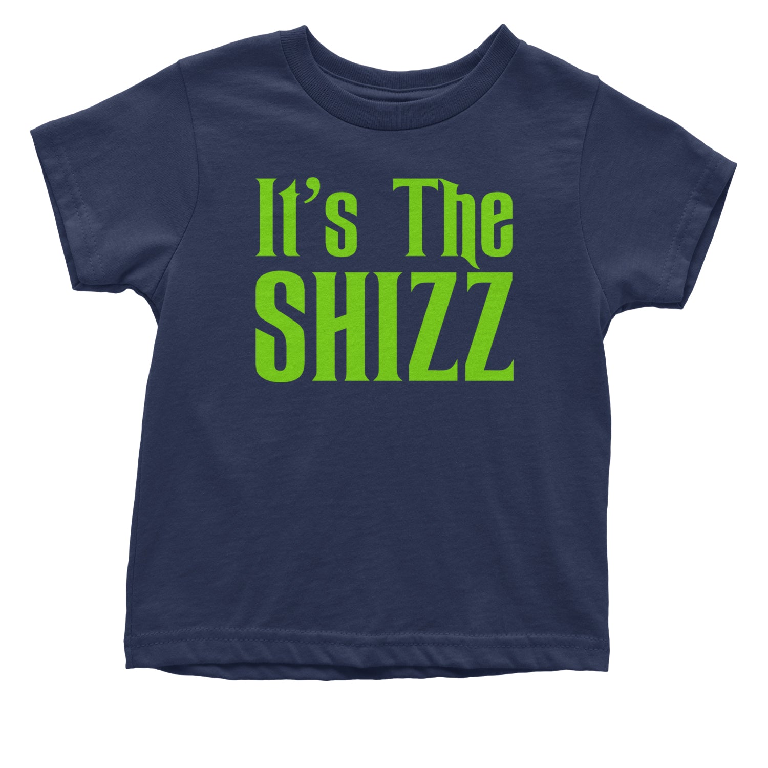 It's The Shizz Magical Infant One-Piece Romper Bodysuit and Toddler T-shirt Navy Blue